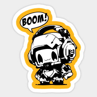 BOOM BOOM! Sticker